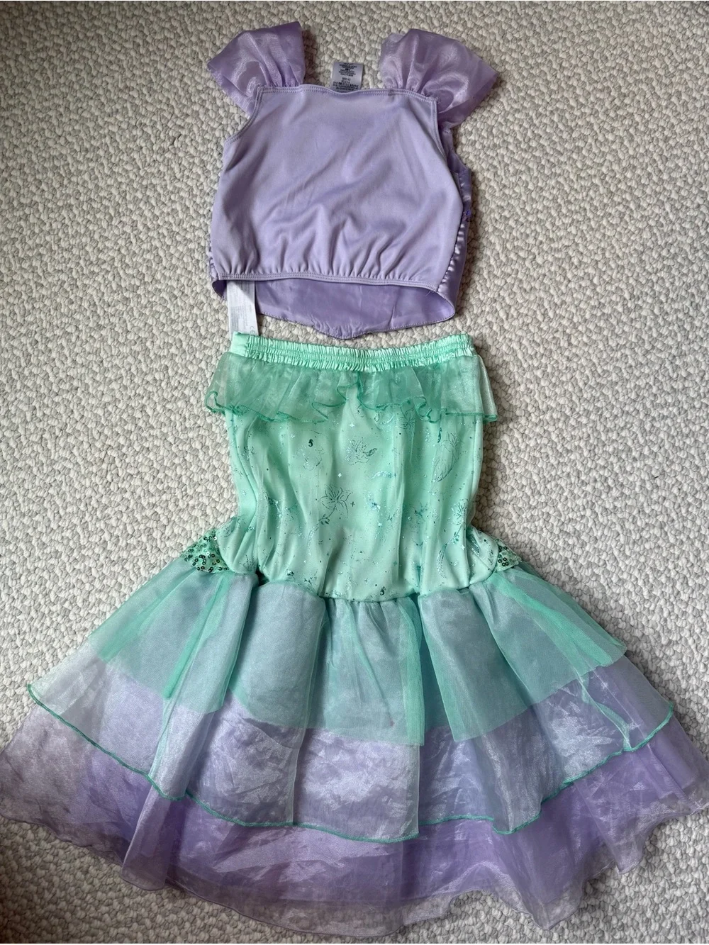 Disney Store The Little Mermaid Princess Ariel costume size 5/6